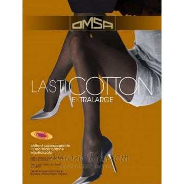 Теплые колготки с хлопком OMSA Lasticotton
